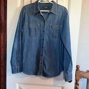 Ralph Lauren Denim Shirt in Very Good Condition.